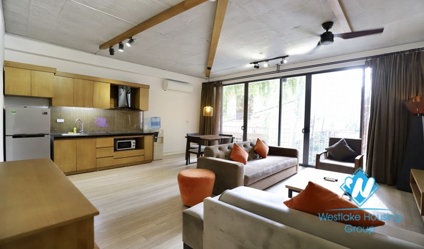 Brand new 02 bedrooms apartment for rent in Kim Ma street, Ba Dinh, Hanoi